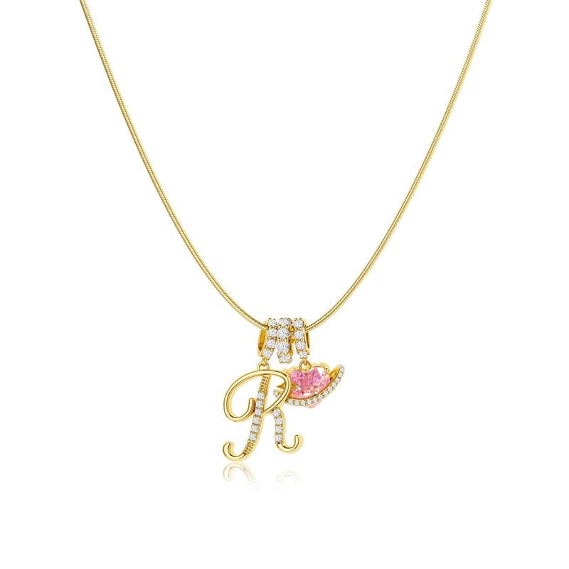 Levara – Personalized Initial Heart Necklace