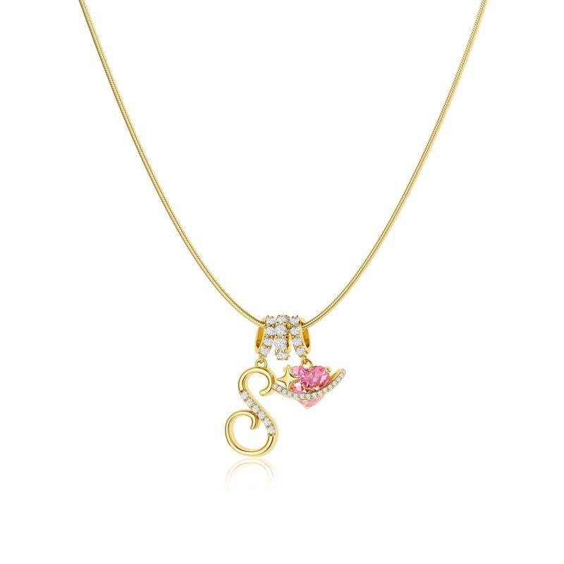 Levara – Personalized Initial Heart Necklace