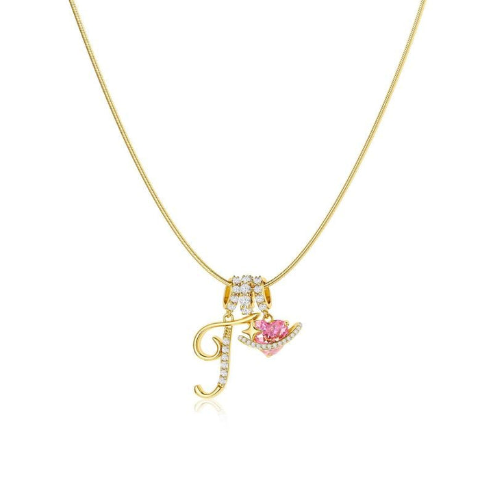 Levara – Personalized Initial Heart Necklace