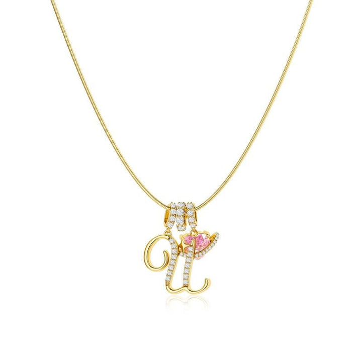 Levara – Personalized Initial Heart Necklace