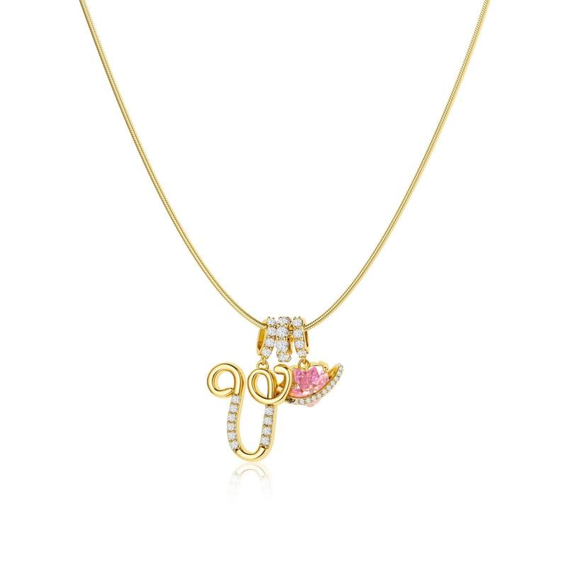 Levara – Personalized Initial Heart Necklace