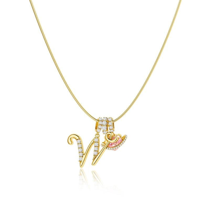 Levara – Personalized Initial Heart Necklace