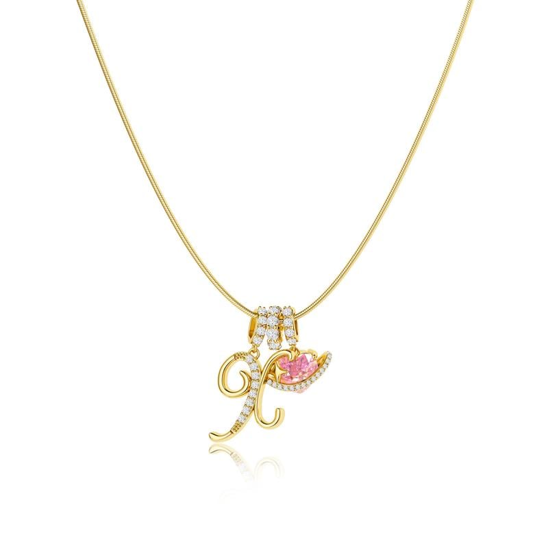 Levara – Personalized Initial Heart Necklace