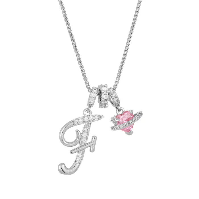 Levara – Personalized Initial Heart Necklace