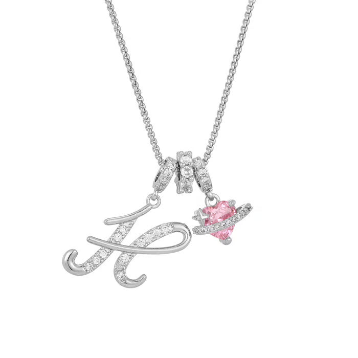 Levara – Personalized Initial Heart Necklace
