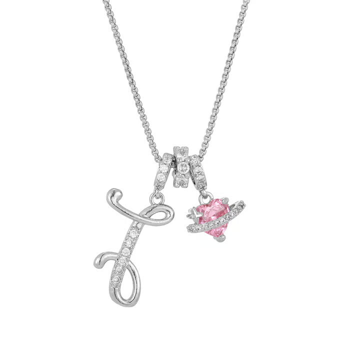 Levara – Personalized Initial Heart Necklace
