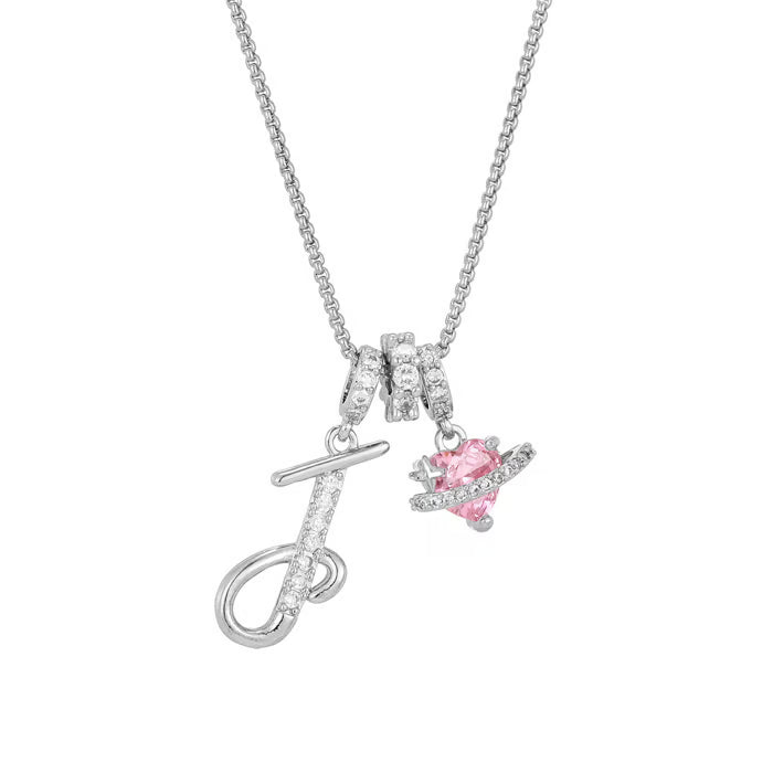 Levara – Personalized Initial Heart Necklace