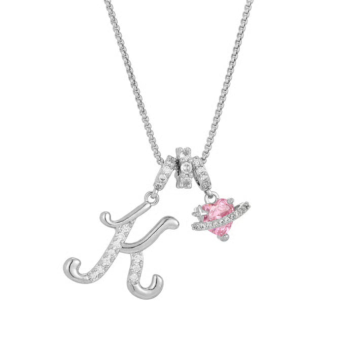 Levara – Personalized Initial Heart Necklace
