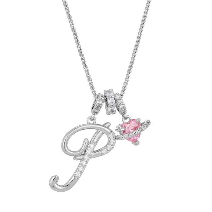 Levara – Personalized Initial Heart Necklace