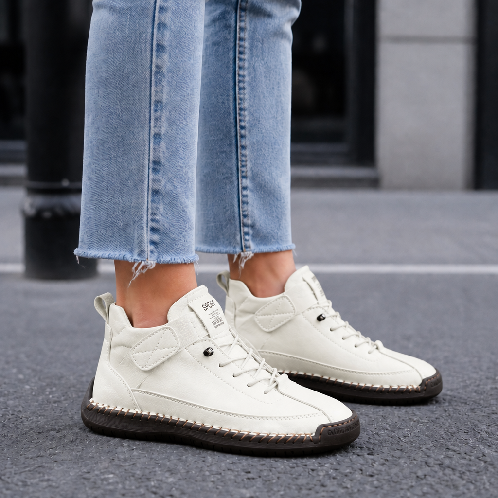 Easestep – Wide Toe Box Slip-On Walking Sneakers
