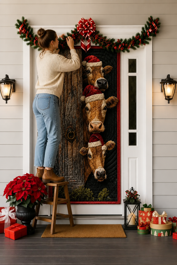 Doorlight – Printed 3D-Effect Christmas Door Cover
