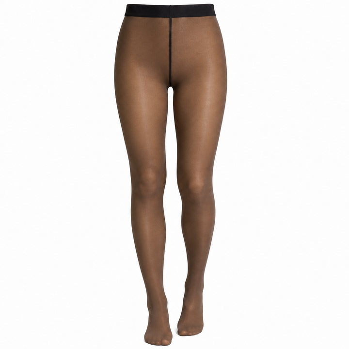 Snatchwarm – Fleece-Lined Single-Seam Shaping Tights