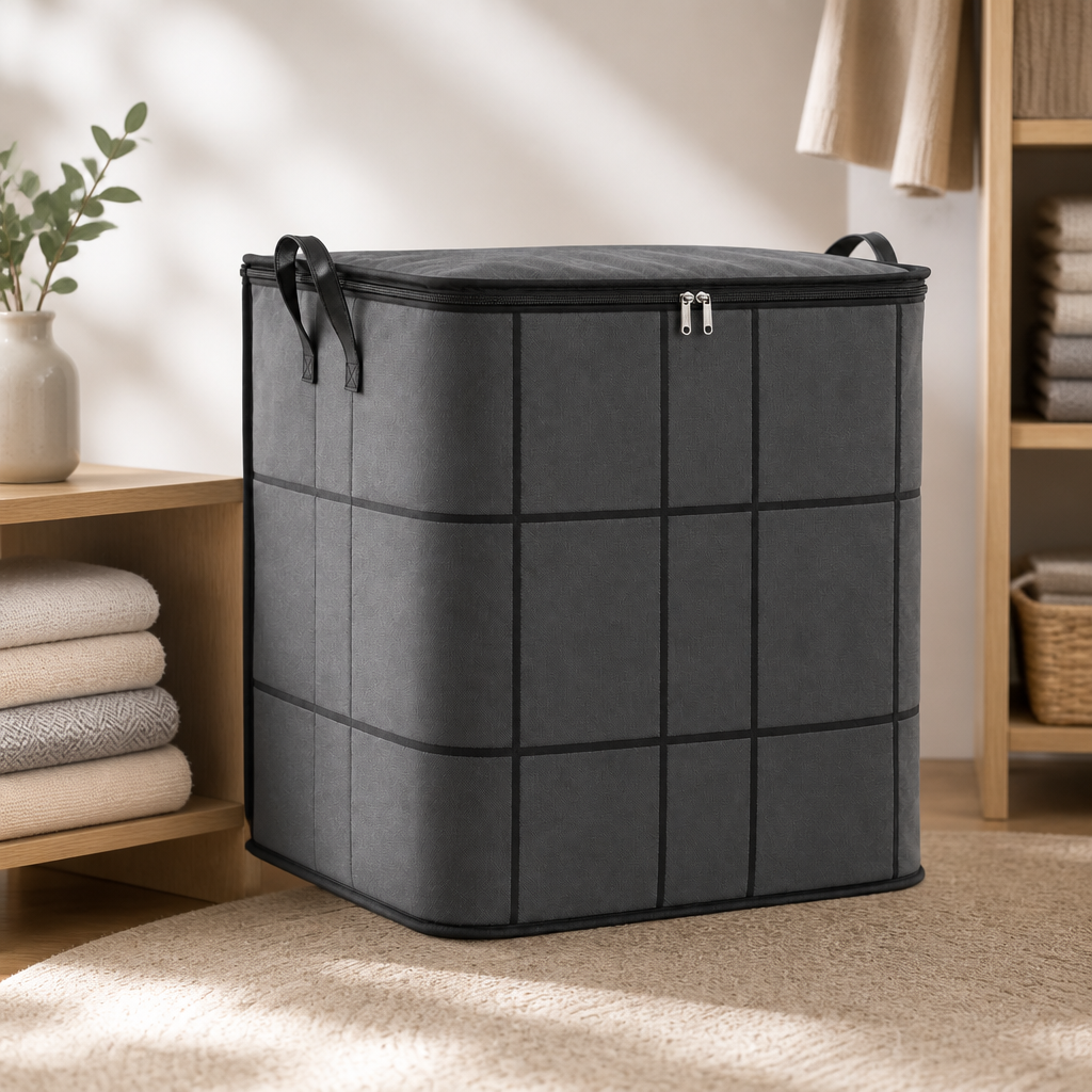 Stashly – Non-Woven Comforter Storage Bag With Zipper