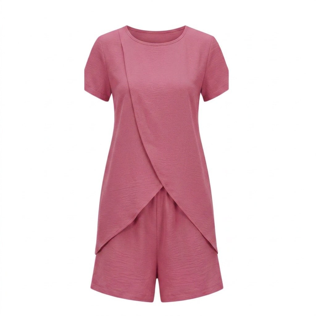 Solenza™ – Tulip-Hem Two-Piece Summer Set