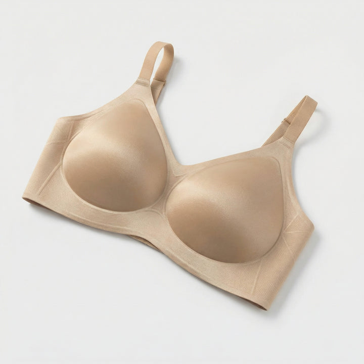 Veluna – Women's Wireless Support Bra with Hidden Gel Lift