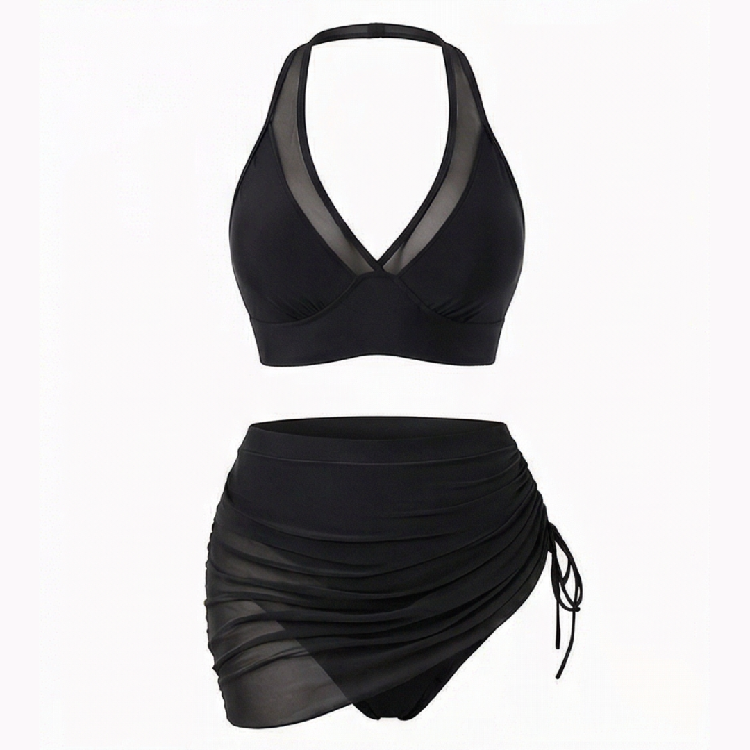 Solivia – Women's Flattering 3-Piece Resort Bikini Set