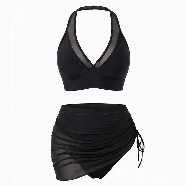 Solivia – Women's Flattering 3-Piece Resort Bikini Set
