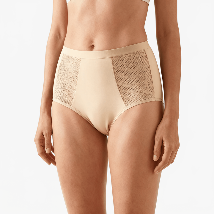Flowella - Breathable Leak Proof Period Underwear Beige