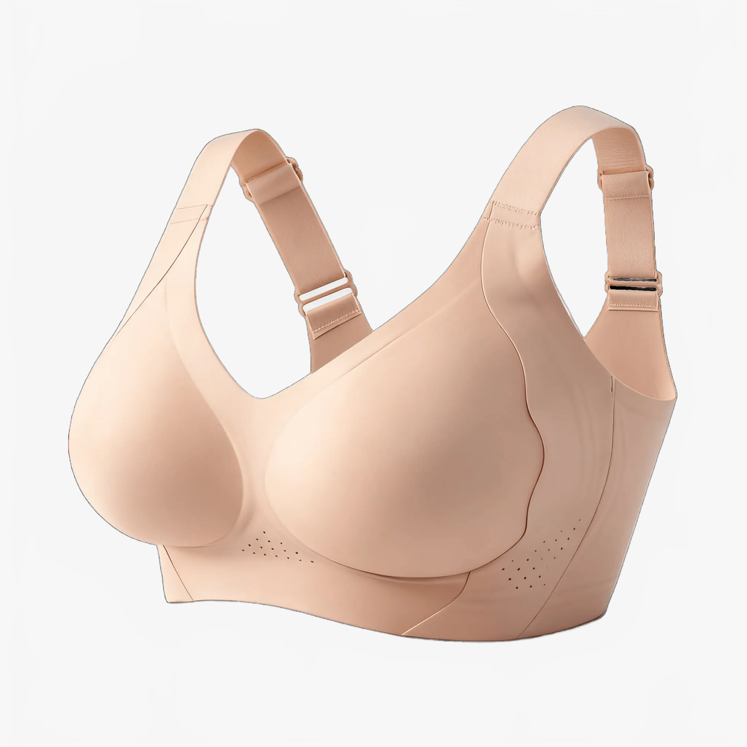 Veluna – Invisible Wide Band Wireless Support Bra Nude