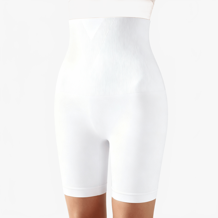 Sculpta – High Waist Tummy Control Shaping Shorts White