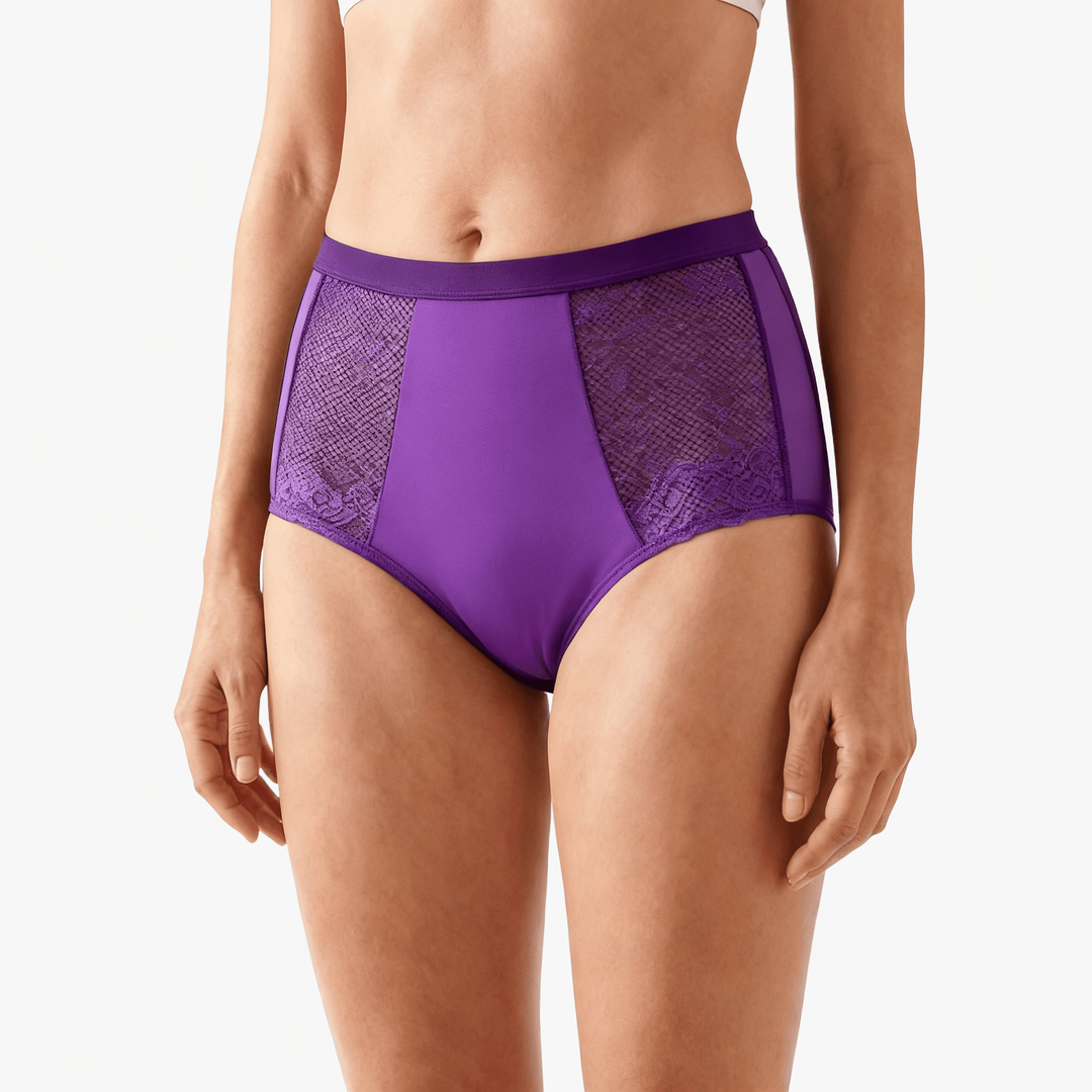 Flowella - Breathable Leak Proof Period Underwear Purple