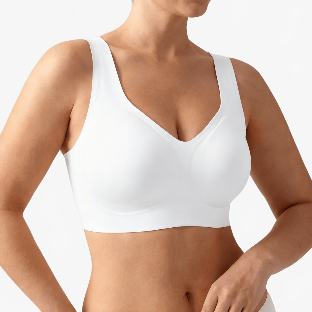 Veluna – Wire Free Lifting Jelly Bra White