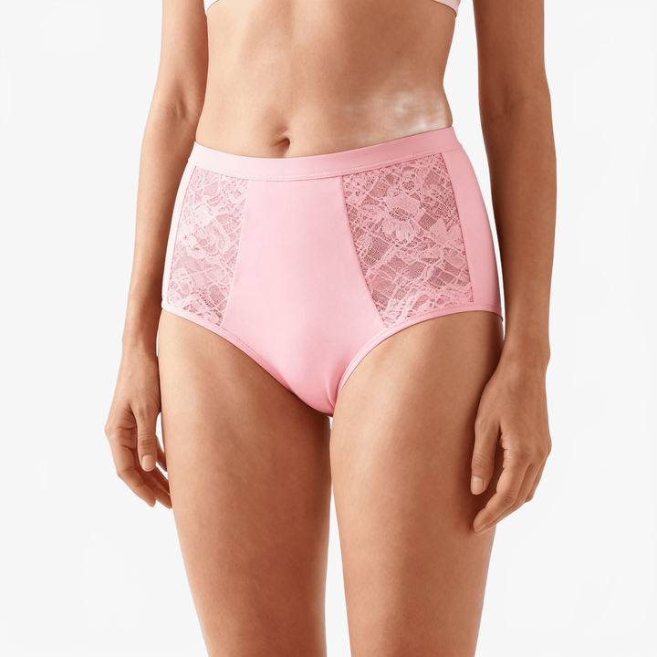 Flowella - Breathable Leak Proof Period Underwear Pink