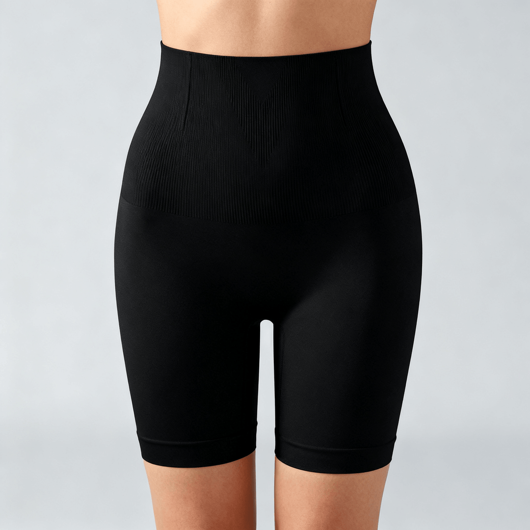 Sculpta – High Waist Tummy Control Shaping Shorts Black / S