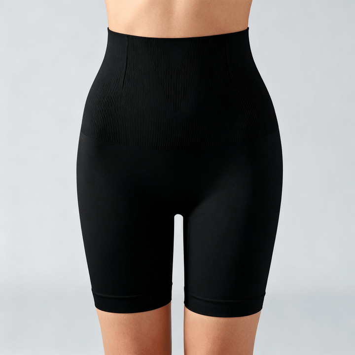 Sculpta – High Waist Tummy Control Shaping Shorts Black / S