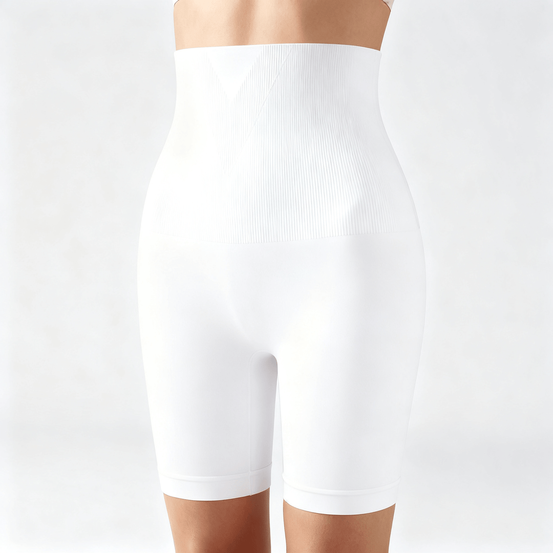 Sculpta – High Waist Tummy Control Shaping Shorts White