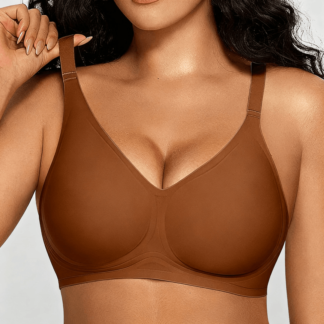 Serenya™ - Seamless Wireless Comfort Bra (50% Off) Brown / S