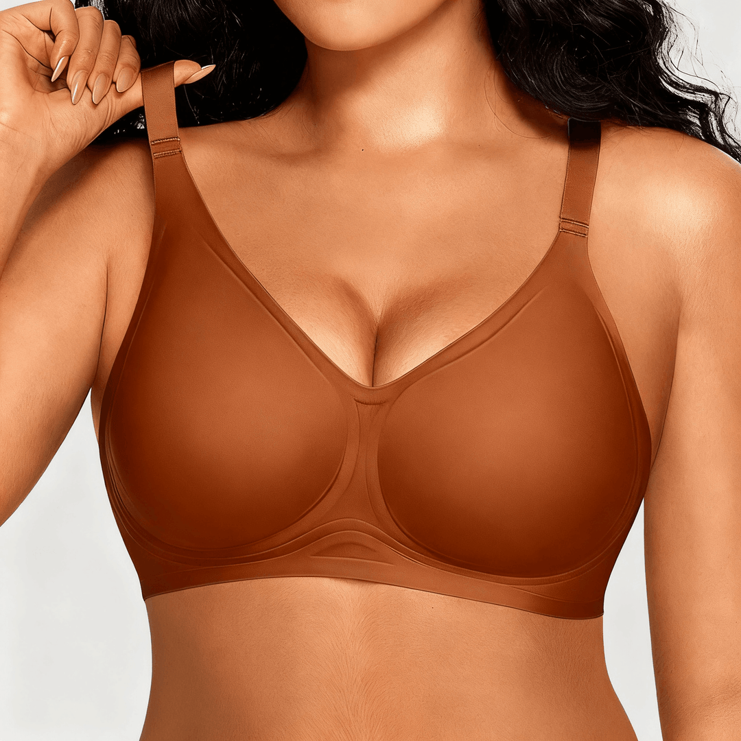 Serenya™ - Seamless Wireless Comfort Bra (50% Off) Brown