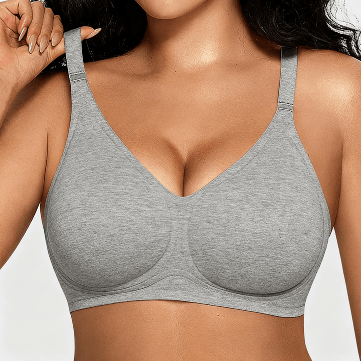 Serenya™ - Seamless Wireless Comfort Bra (50% Off) Grey / S