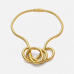 Serpina - Flexible Snake Necklace and Bracelet Set