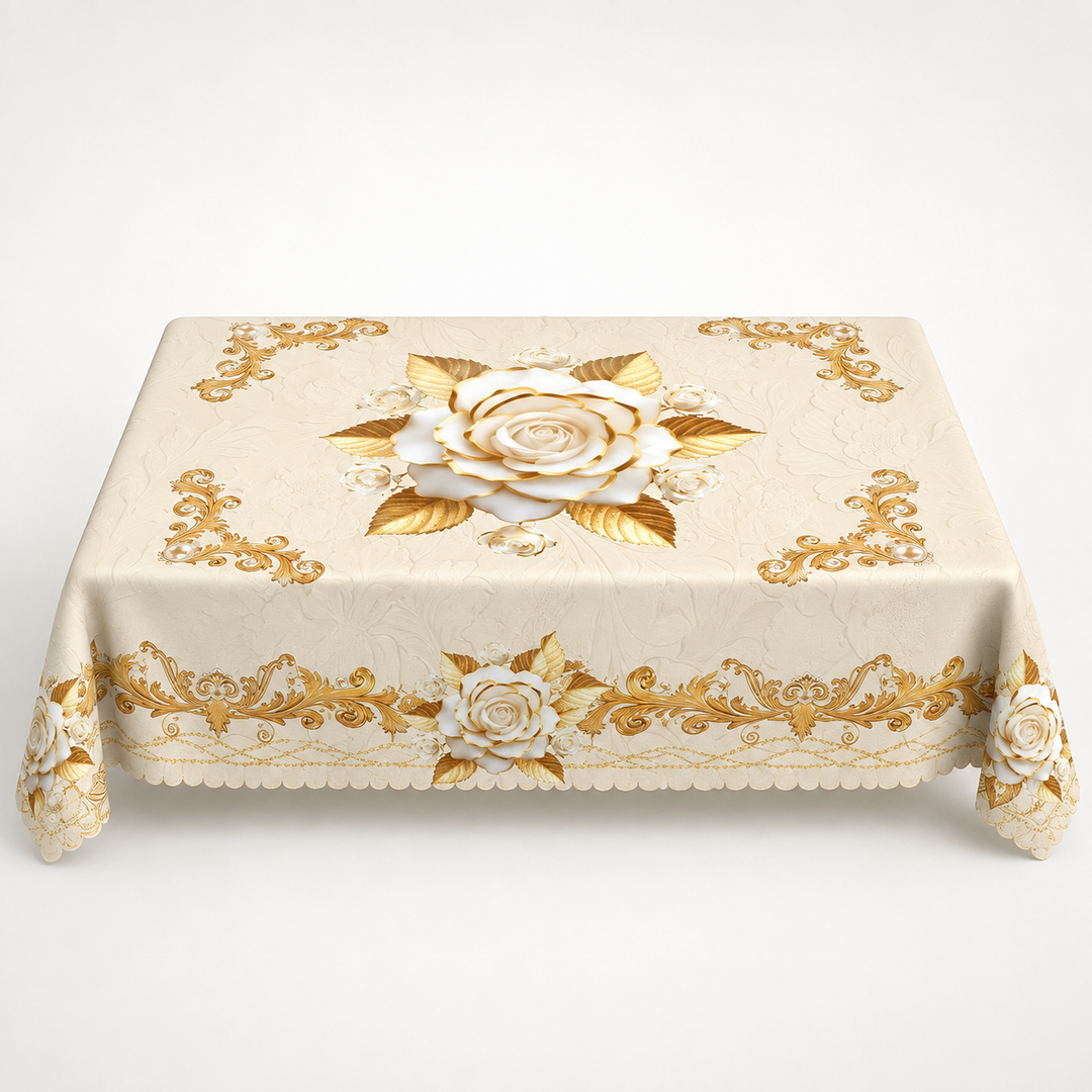 Everlace – Waterproof Rose Gold Tablecloth