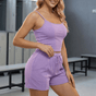 Vivelyn – Women's Soft Ribbed Two-Piece Lounge Set