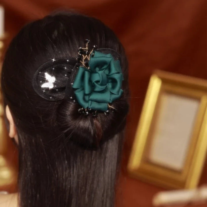 Florenza™ - Elegant Floral Hair Knots (1+1 Free)