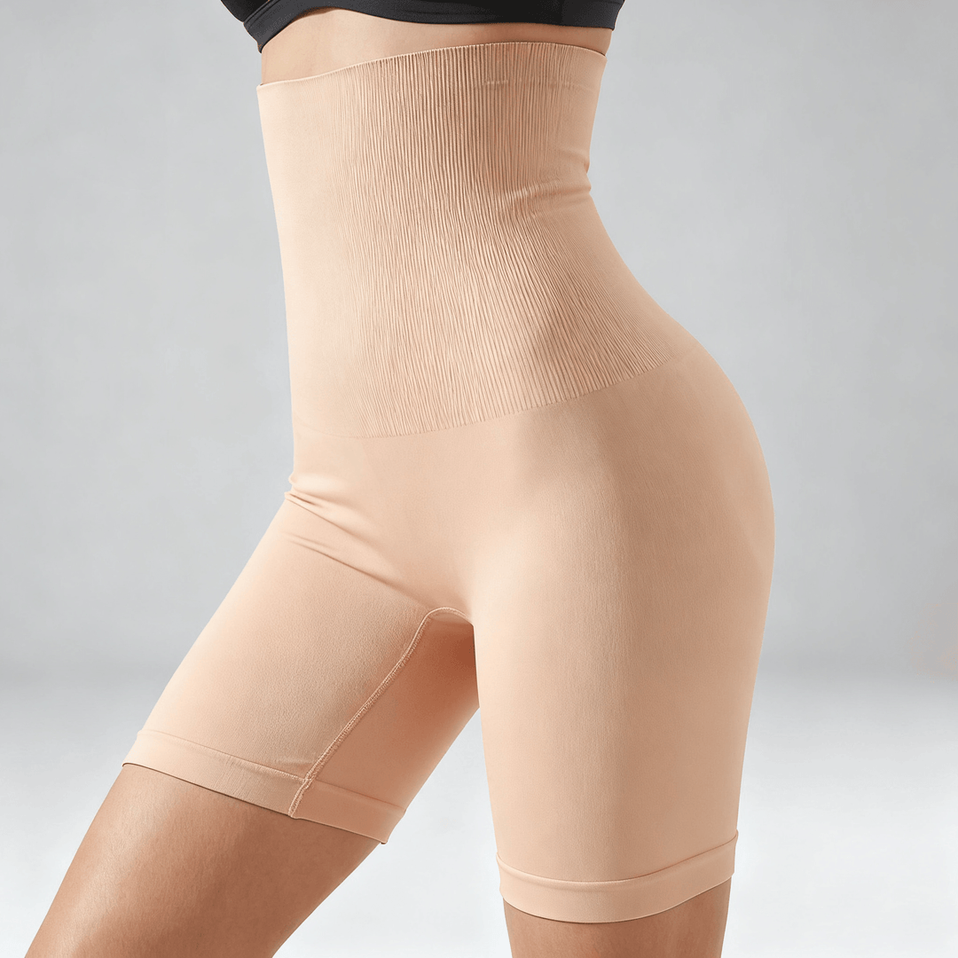 Shapeda – High Waisted Tummy Control Shaper Shorts Nude / XS-S