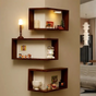 LuminaCorner – Illuminated Corner Wall Shelves with LED