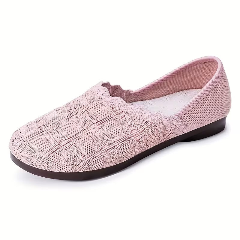 Soflyn – Breathable Woven Slip-On Flats