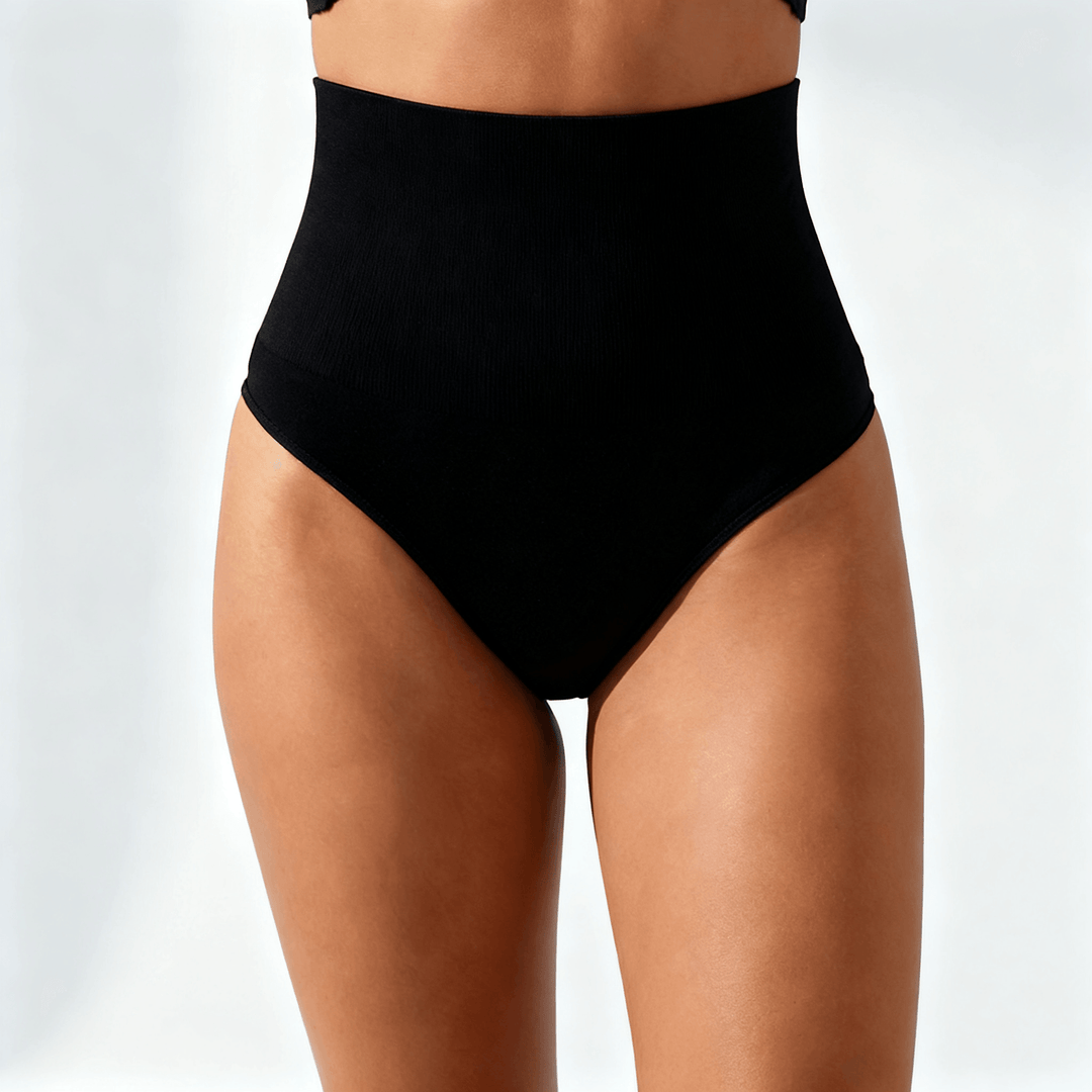 Silhouera – Seamless Sculpting Thong Black