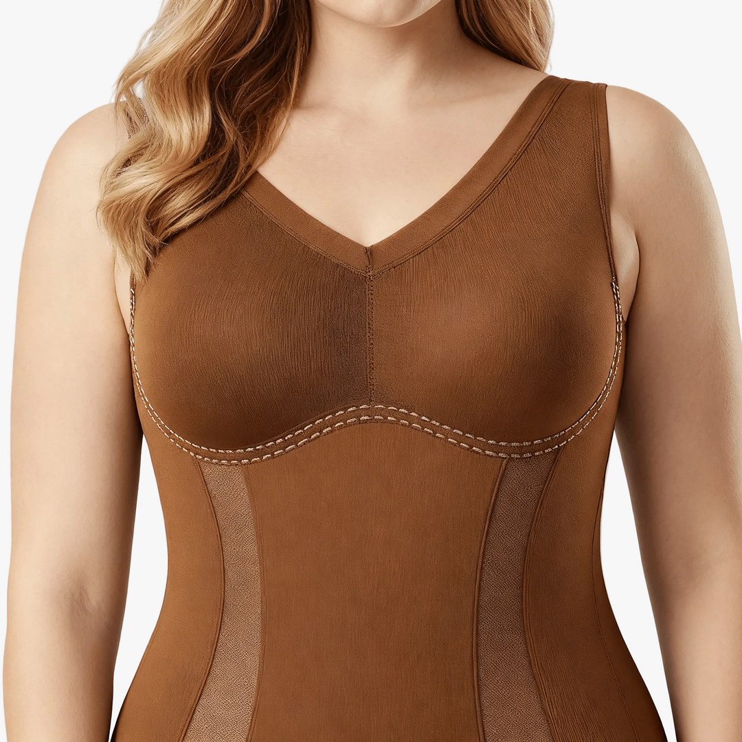 Silhouesse – Seamless Full Body Shaping Bodysuit Cocoa / S