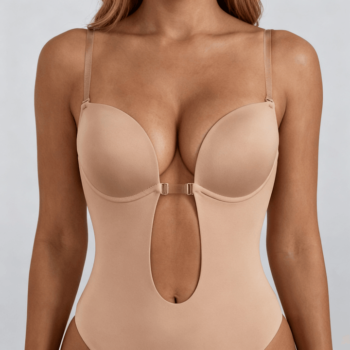Silhouetta – Open Back Shaping Bodysuit Nude / S