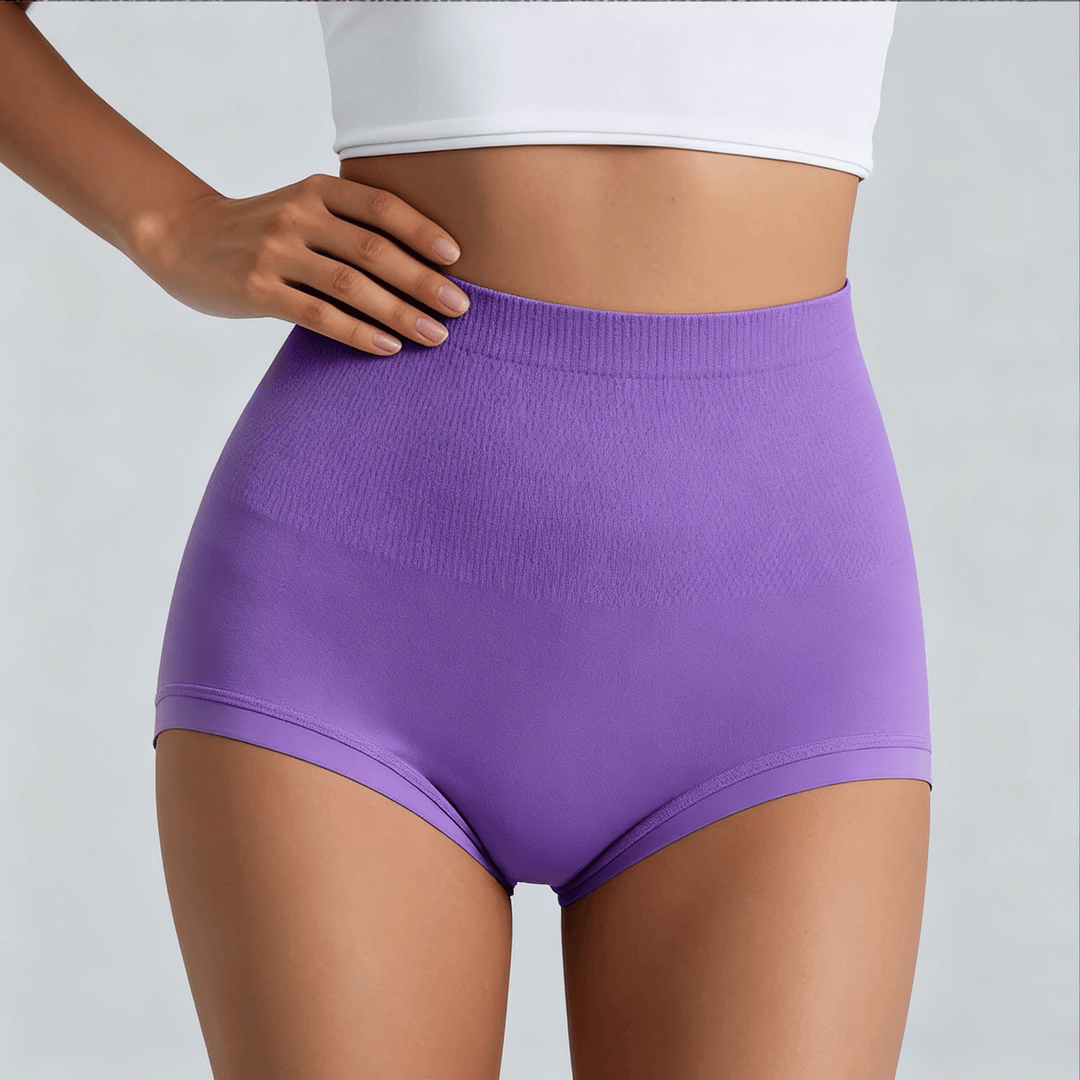 SleekHips™ - Summer Confidence High-Waisted Leakproof Panties (1+1 Free) Violet / S