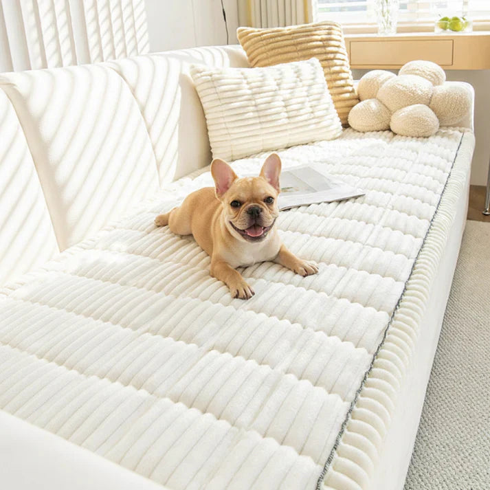 Pawlora™ – Plush Non Slip Couch Protector for Pets