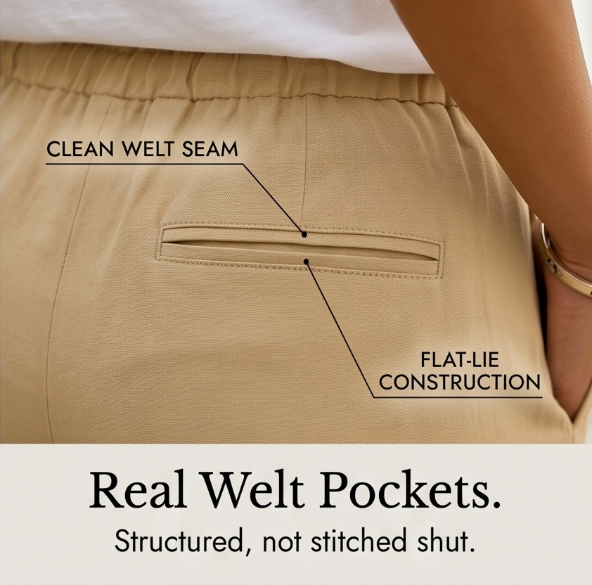 Solenna™ – Cotton-Linen Drawstring Capri