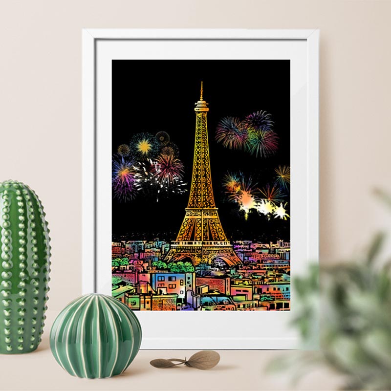 Inklume™ – Scratch Art Kit with Stylus Tool