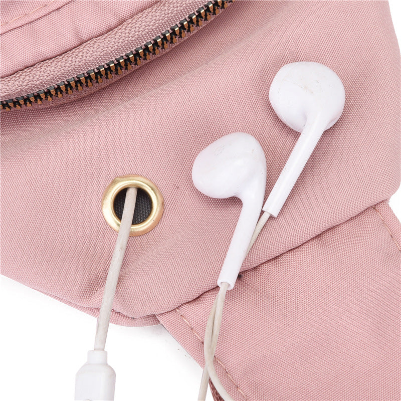 Valtira™ – Crossbody Chest Bag with Cable Port (50% Off)