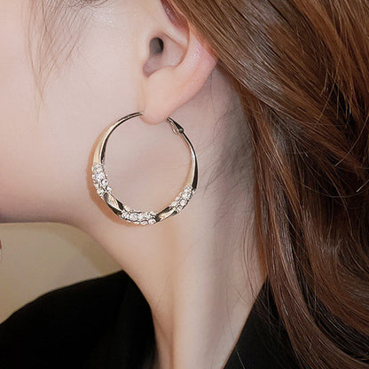 Zirenza™ -  Elegant Zirconia Hoop Earrings (50% Off)
