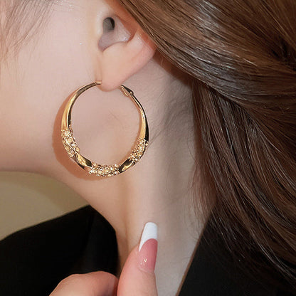 Zirenza™ -  Elegant Zirconia Hoop Earrings (50% Off)